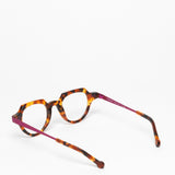 Theo / Couple / 004 Brown Dalmatian + Fuchsia