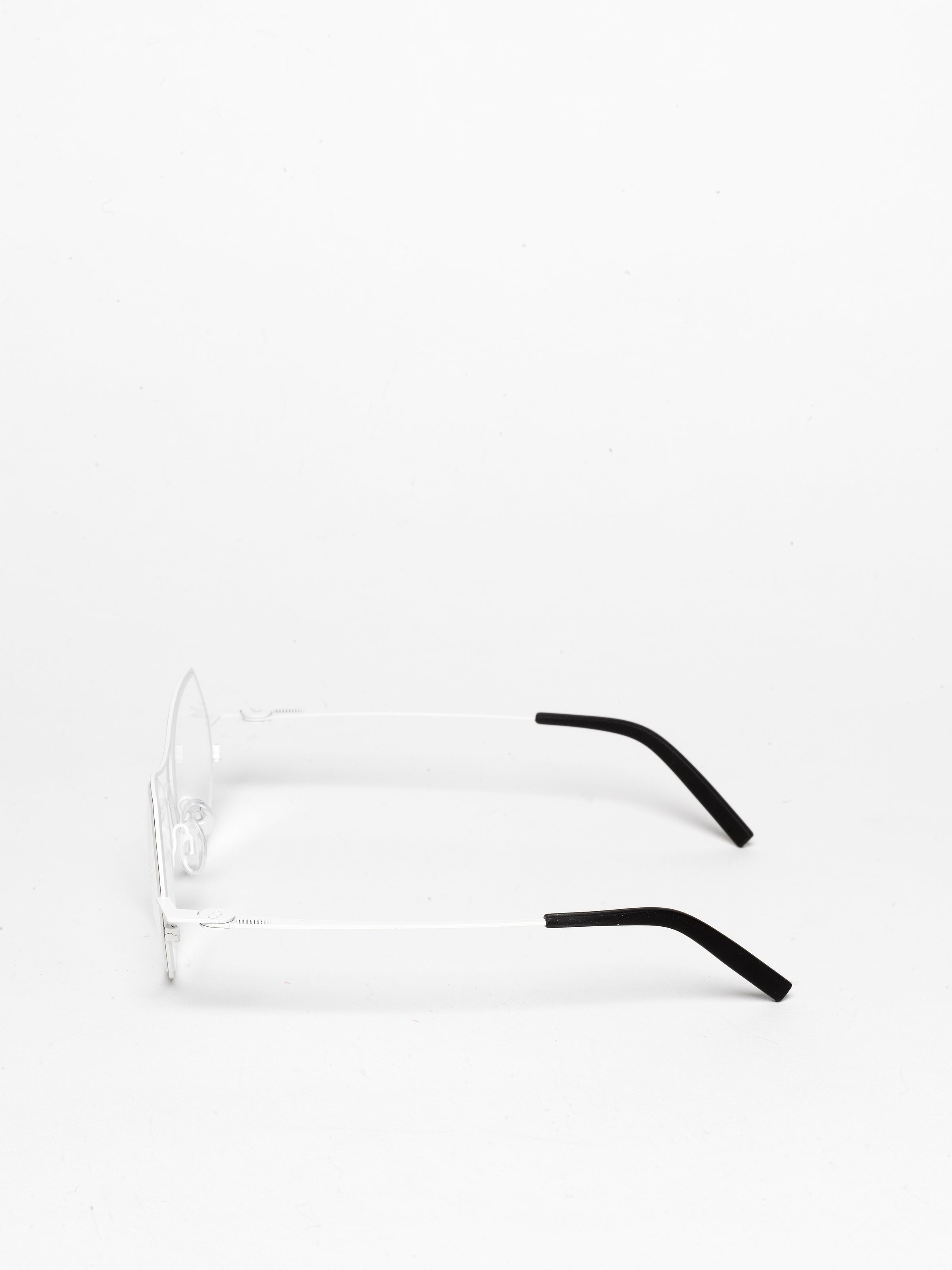 Theo / Isobath / 420 Tack Room White + Burnt Shadow Matte by Theo, Eyeglasses - - Independent curated luxury eyewear available at I Visionari
