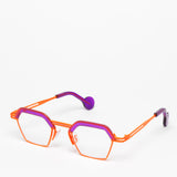 Theo / Mascara / 3005 Fluo Orange + Transparent Purple