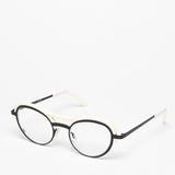 Theo / Cinnamon Cappuccino / 002 Black Matte + Cappuccino White