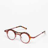 Theo / Cocoa Mocha / 005 Hot Red Shine + Brown Dalmatian