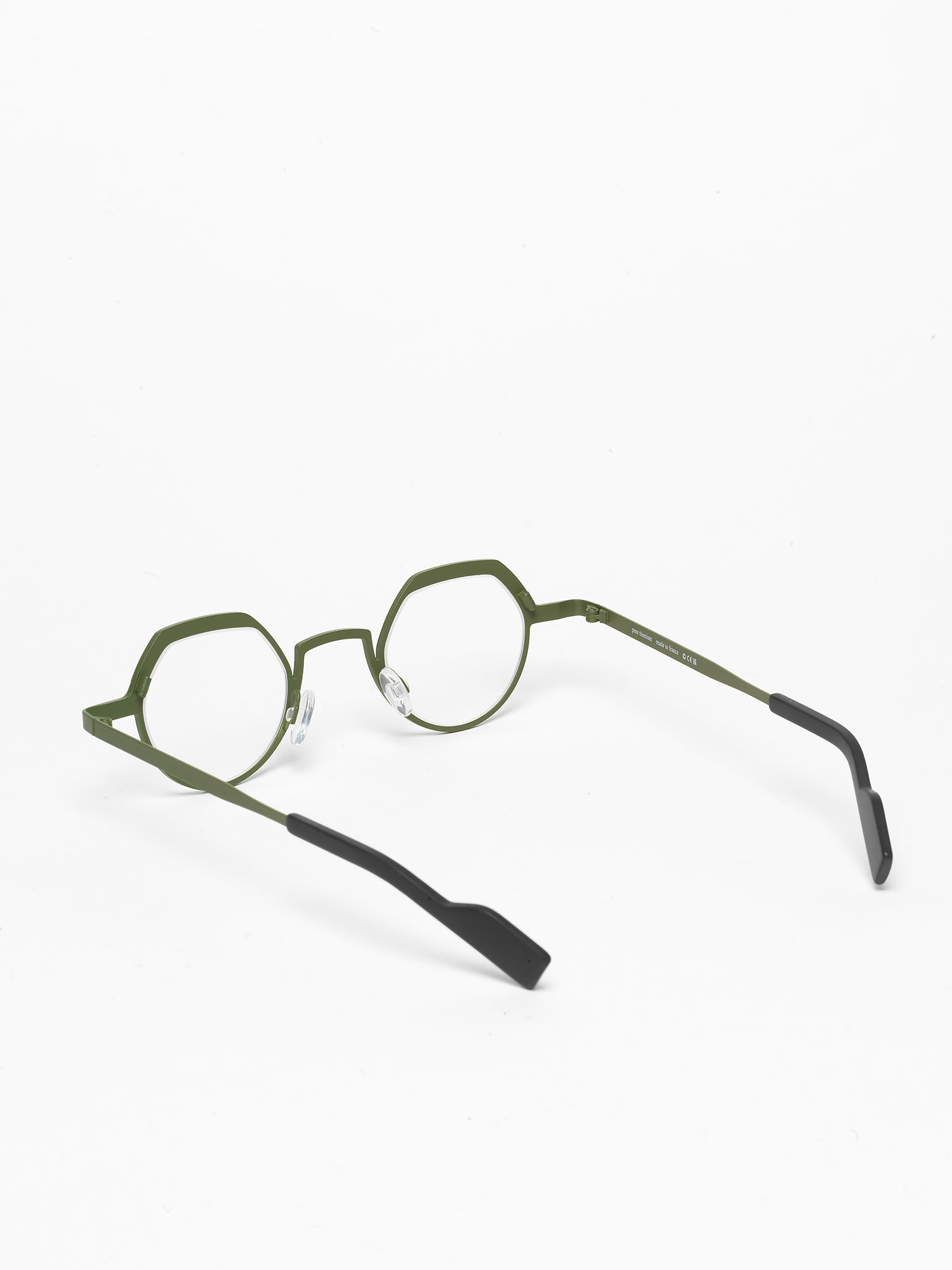Theo Feel Green Round Glasses | I Visionari