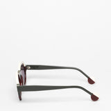 Theo / Futurisme / 033 Solid Military Green + Cappuccino White + Dark Burgundy