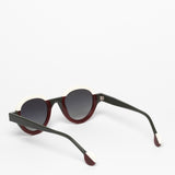 Theo / Futurisme / 033 Solid Military Green + Cappuccino White + Dark Burgundy
