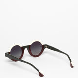 Theo / Kubisme / 033 Solid Military Green + Cappuccino White + Dark Burgundy