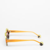 Theo / Kubisme / 035 Juicy Orange + Yellow Transparent + Rocky Grey