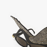 Rare Find / The Black Swan / Black and Swarovski