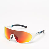 Vuarnet / Trek / White Blue HD Rainbow Flashed Organic Nylon