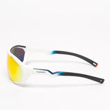 Vuarnet / Trek / White Blue HD Rainbow Flashed Organic Nylon