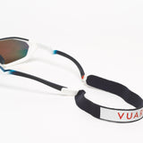 Vuarnet / Trek / White Blue HD Rainbow Flashed Organic Nylon