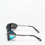Vuarnet / Glacier 01 / Silver Black Blue / Blue Polarlynx