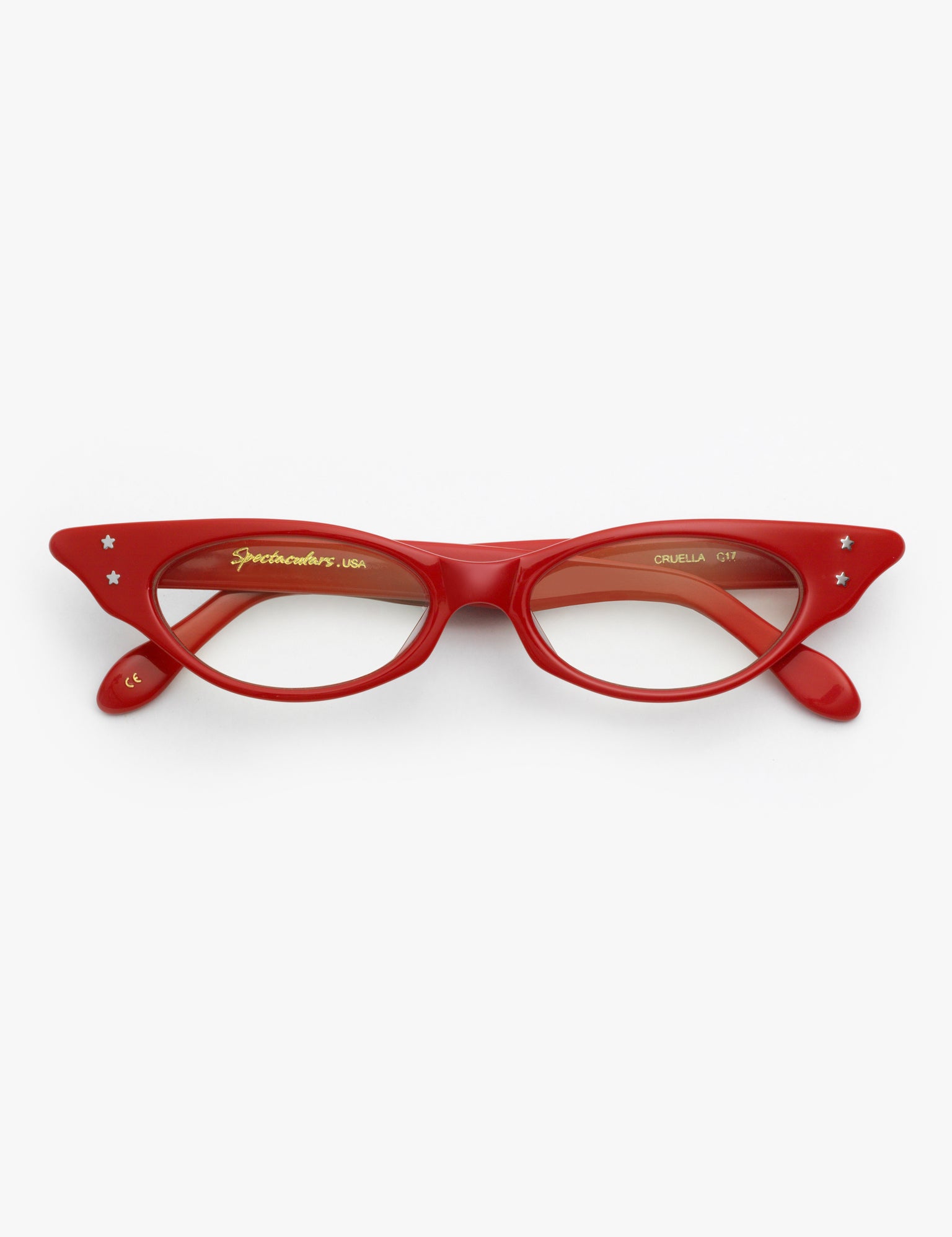 Spectaculars / Cruella / Red by Spectaculars, Eyeglasses - - Independent curated luxury eyewear available at I Visionari