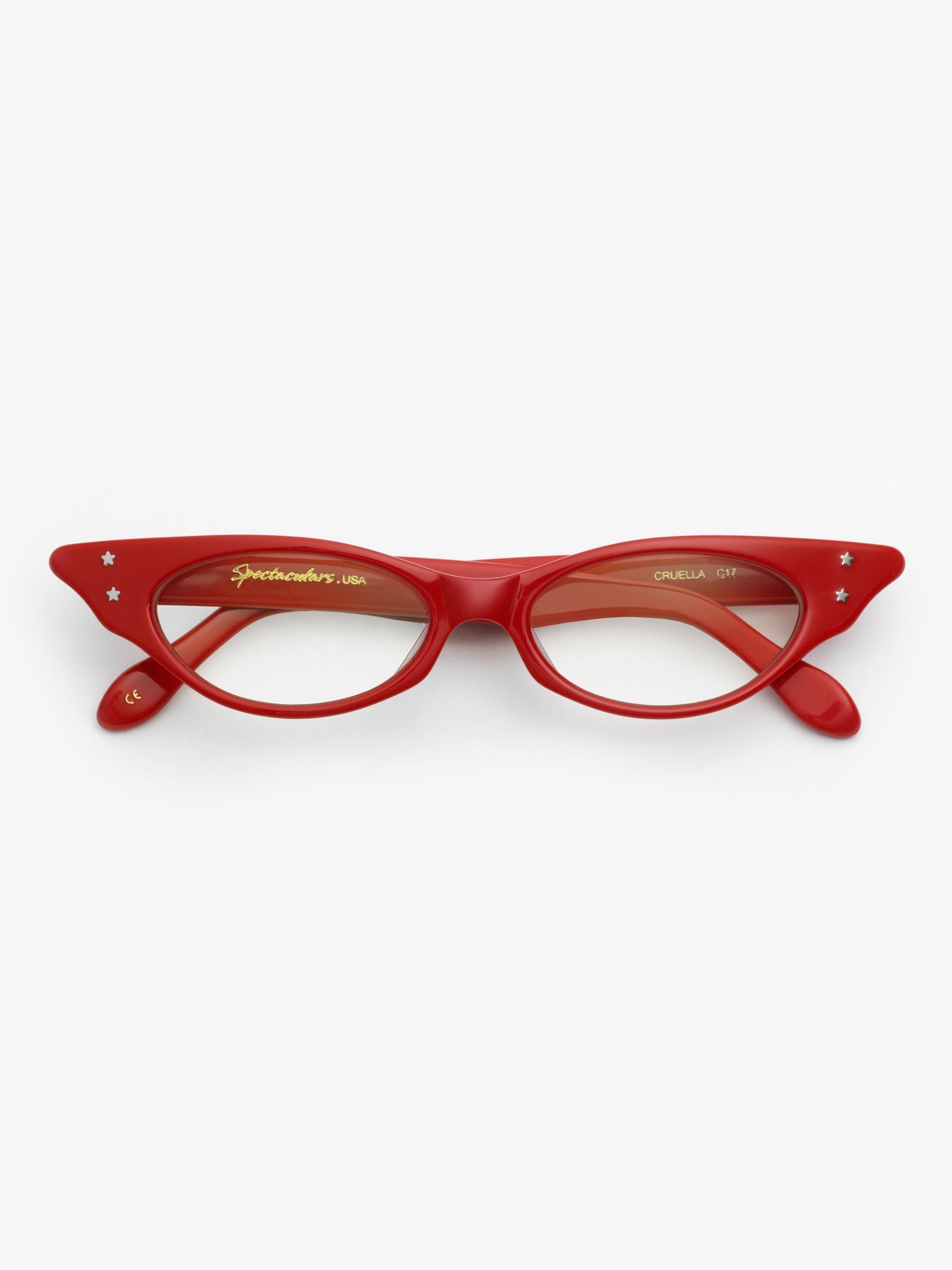 Spectaculars / Cruella / Red by Spectaculars, Eyeglasses - - Independent curated luxury eyewear available at I Visionari