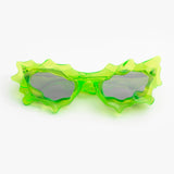 Florentina Leitner / Spike Sunglasses / Neon Green