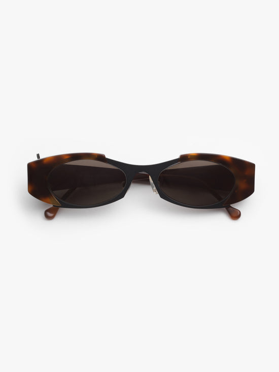 Theo x Christoph Broich / Alytes / 705 Matte Black Ecaille Fonce