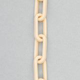 I Visionari / Oversize Resin Glasses Chain / Ivory