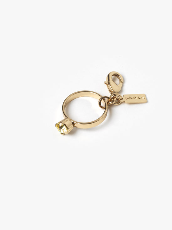 Huma / Ring Earring / Yellow