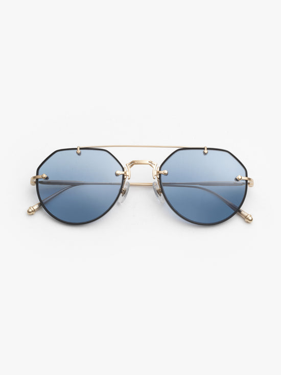 Matsuda / M3121 / Black Brushed Gold