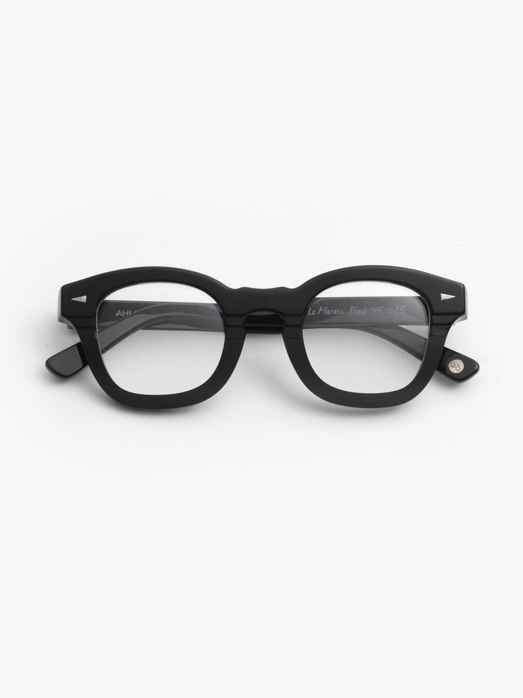 【国内完売】AHLEM le marais ブラック black 黒　眼鏡