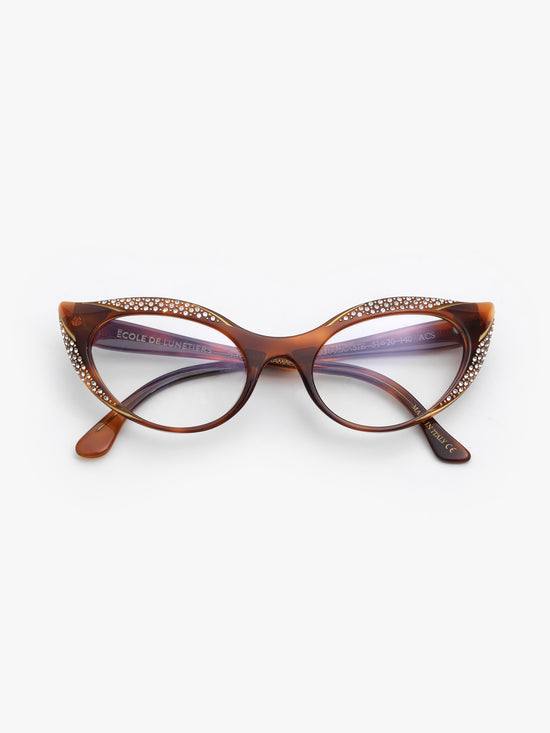 École de Lunetiers / Euphrasie / Havana Caramel - I Visionari