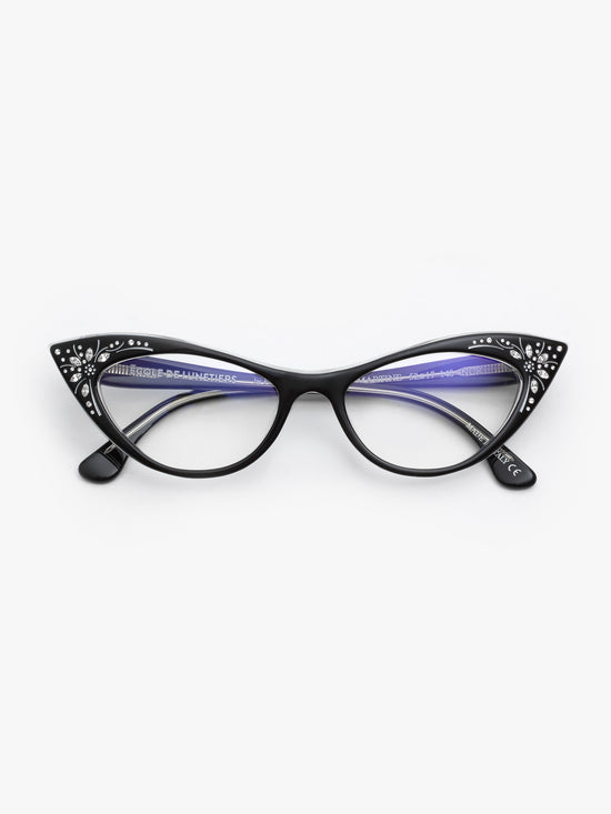 École de Lunetiers / Martine / Black and Crystal - I Visionari