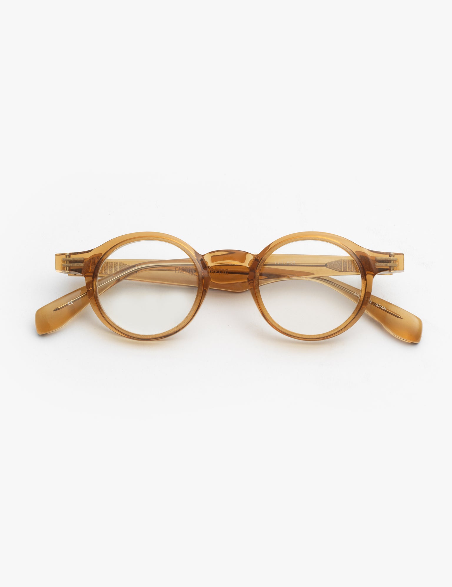 Factory 900 / RF 018 / Clear Brown by Factory 900, Eyeglasses - - Independent curated luxury eyewear available at I Visionari