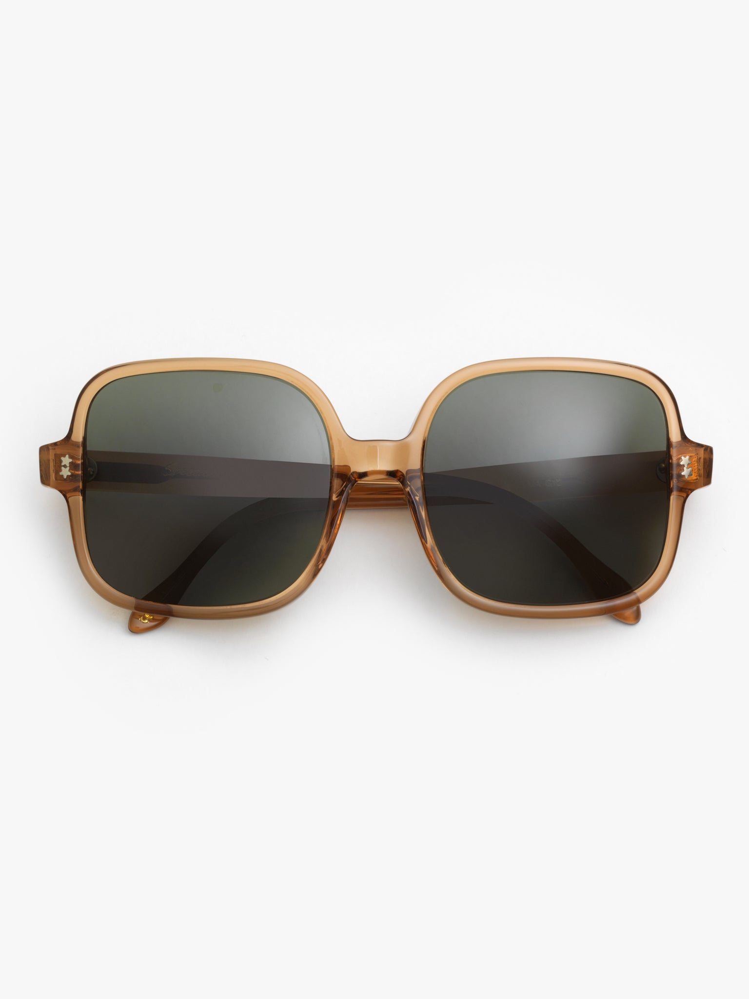 Spectaculars / Thelma / Brown Crystal by Spectaculars, Sunglasses - - Independent curated luxury eyewear available at I Visionari