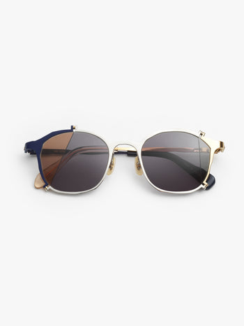 Masahiro Maruyama / 0029 Broken Lens No. 4  / Navy Silver Gold