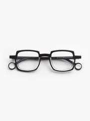 Theo / Shaukel / 001 Black Astrakhan Transparent