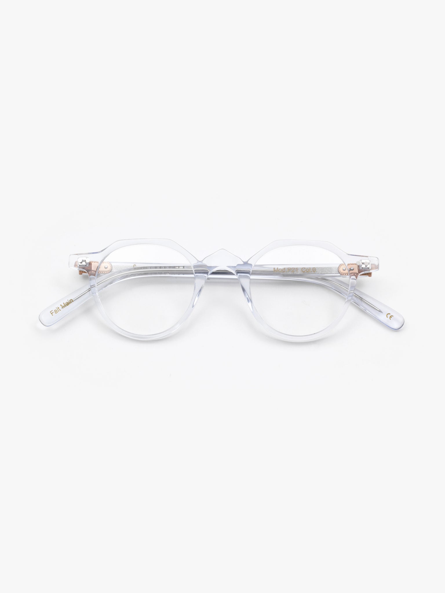 Lesca Lunetier / P21 / Crystal by Lesca Lunetier, Eyeglasses - - Independent curated luxury eyewear available at I Visionari