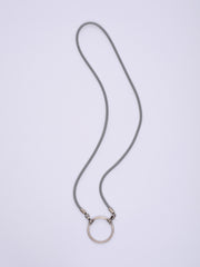 LA LOOP / Rubber Cord / Silver and Antique Silver