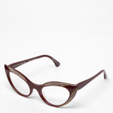 École de Lunetiers / Euphrasie / Burgundy by École de Lunetiers, Eyeglasses - - Independent curated luxury eyewear available at I Visionari