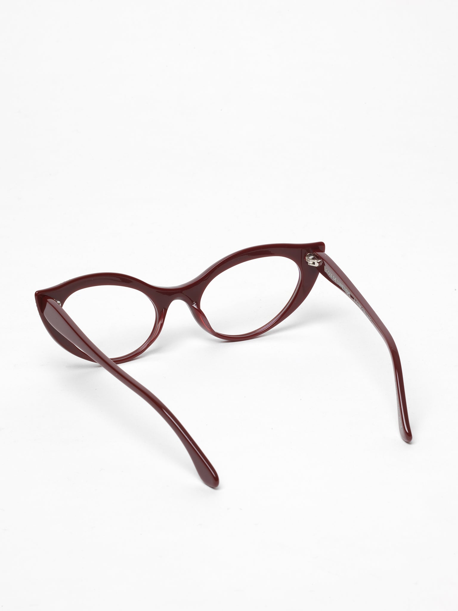 École de Lunetiers / Euphrasie / Burgundy by École de Lunetiers, Eyeglasses - - Independent curated luxury eyewear available at I Visionari