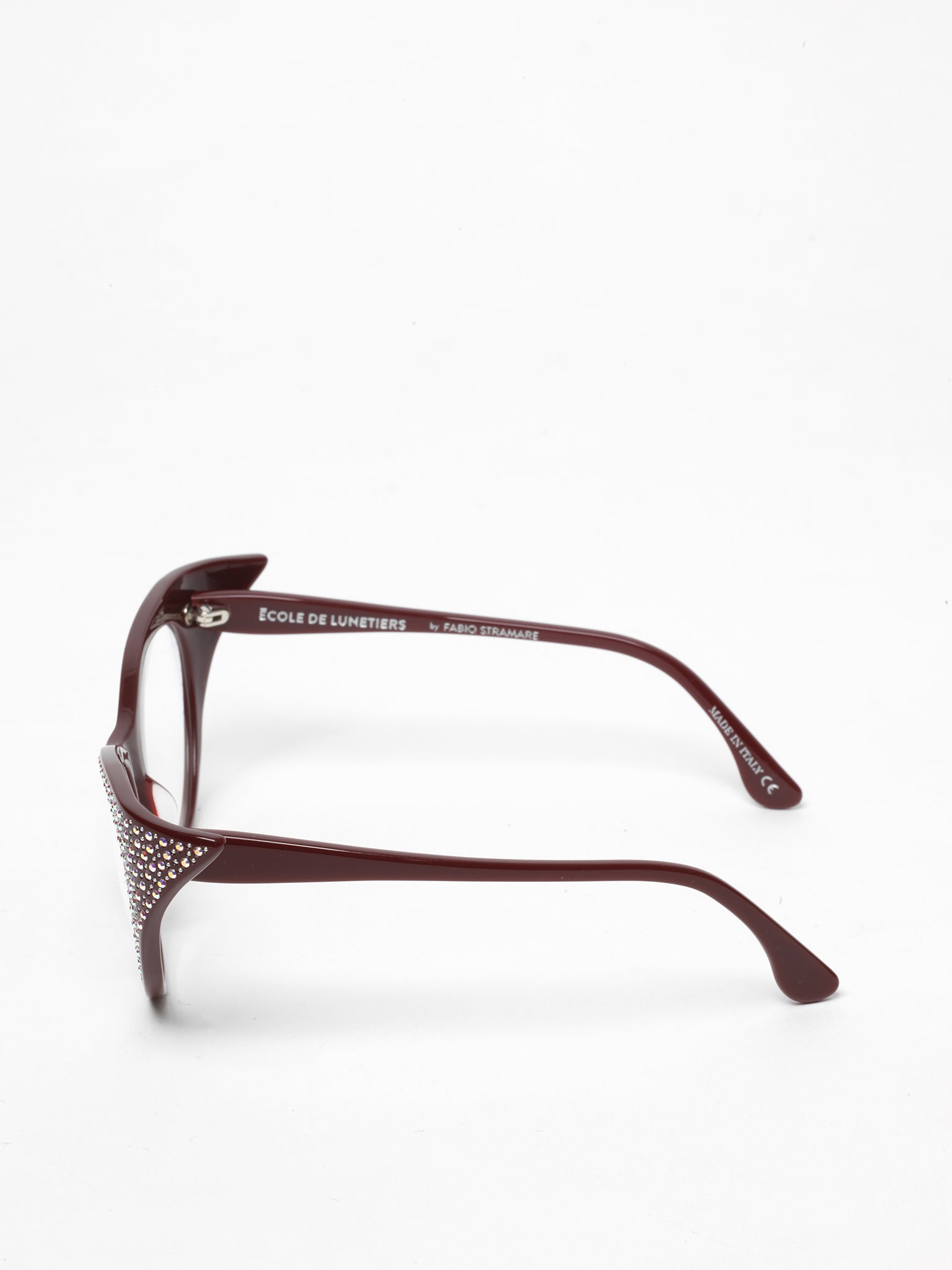 École de Lunetiers / Virginie / Burgundy by École de Lunetiers, Eyeglasses - - Independent curated luxury eyewear available at I Visionari