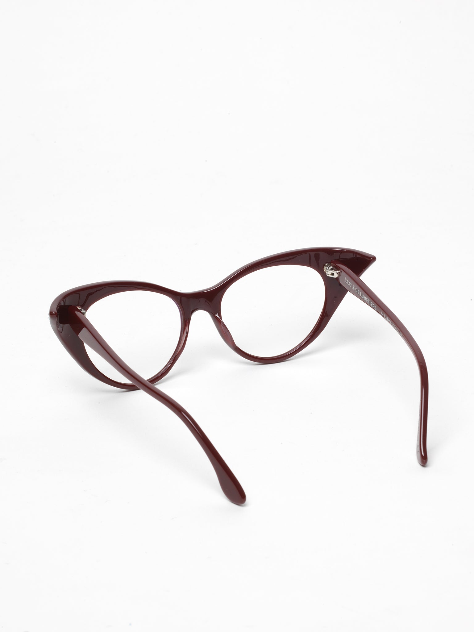 École de Lunetiers / Virginie / Burgundy by École de Lunetiers, Eyeglasses - - Independent curated luxury eyewear available at I Visionari
