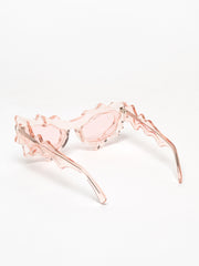 Florentina Leitner / Spike Sunglasses / Baby Pink