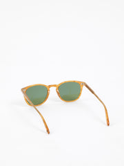 Garrett Leight / Kinney / Butterscotch With Pure Green Glass - I Visionari