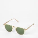 Garrett Leight / Hampton / Champagne With Pure Green Glass - I Visionari