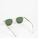 Garrett Leight / Hampton / Champagne With Pure Green Glass - I Visionari