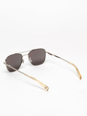 Garrett Leight / Harbor / Brushed Silver Champagne