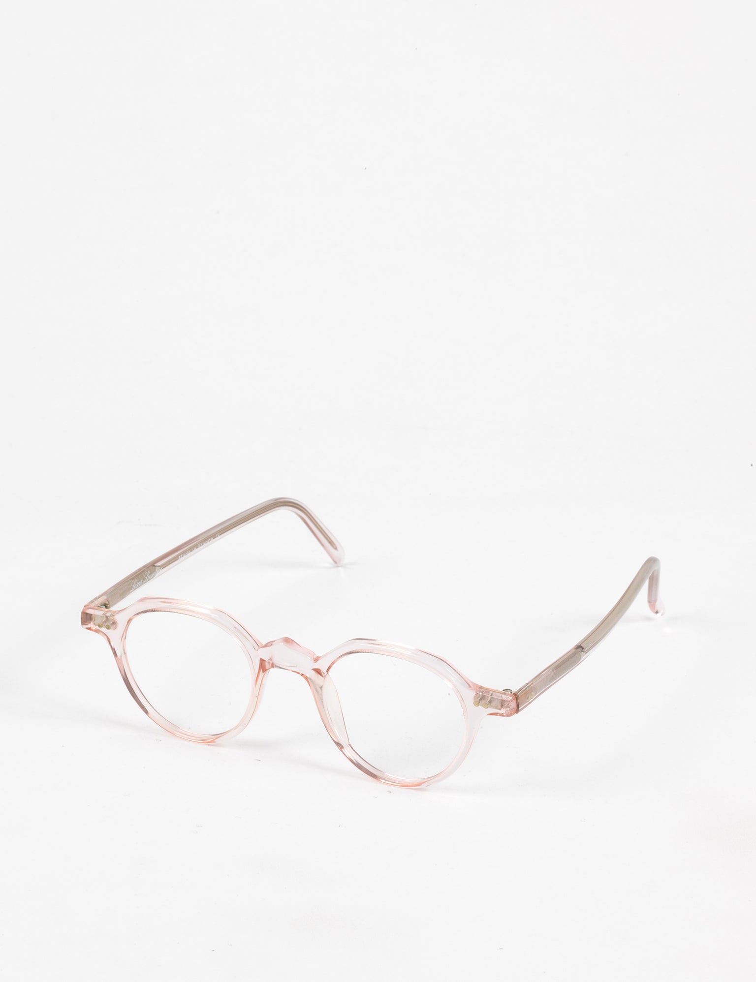 Lesca Lunetier / P21 / Crystal Pink by Lesca Lunetier, Eyeglasses - - Independent curated luxury eyewear available at I Visionari