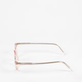 Lesca Lunetier / P21 / Crystal Pink by Lesca Lunetier, Eyeglasses - - Independent curated luxury eyewear available at I Visionari