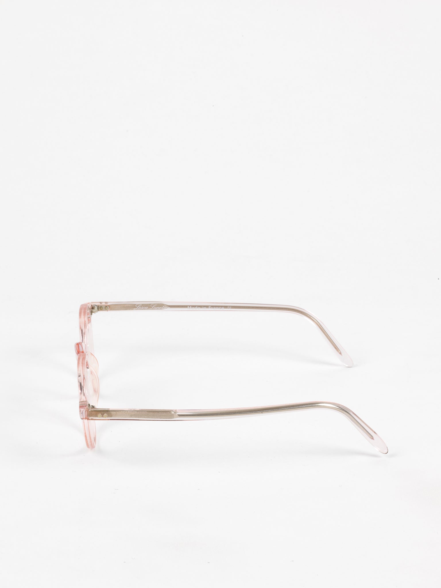 Lesca Lunetier / P21 / Crystal Pink by Lesca Lunetier, Eyeglasses - - Independent curated luxury eyewear available at I Visionari