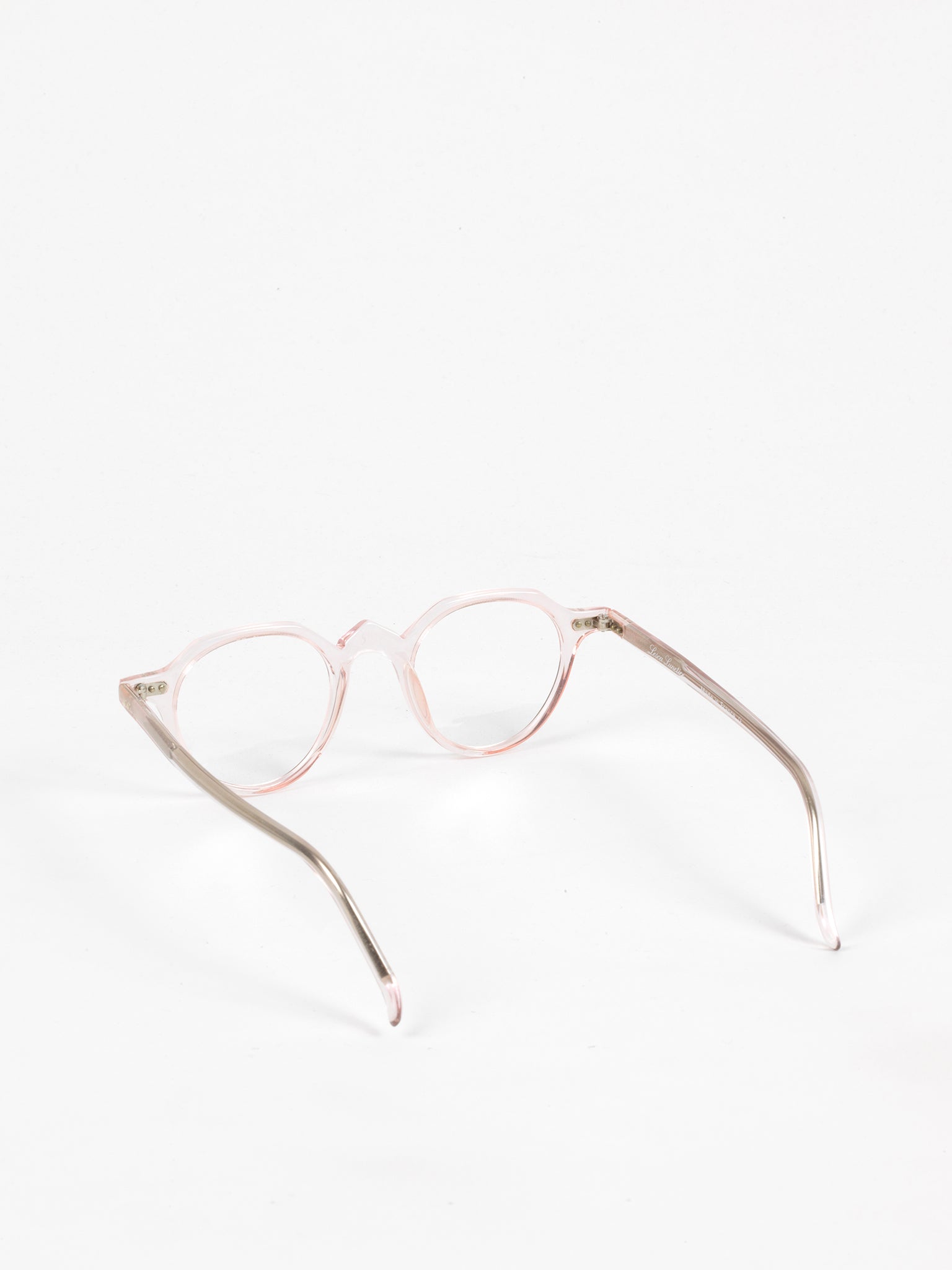 Lesca Lunetier / P21 / Crystal Pink by Lesca Lunetier, Eyeglasses - - Independent curated luxury eyewear available at I Visionari
