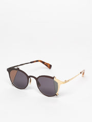 Masahiro Maruyama / 0049 Broken Lens No. 3  / Dark Brown Brown Gold