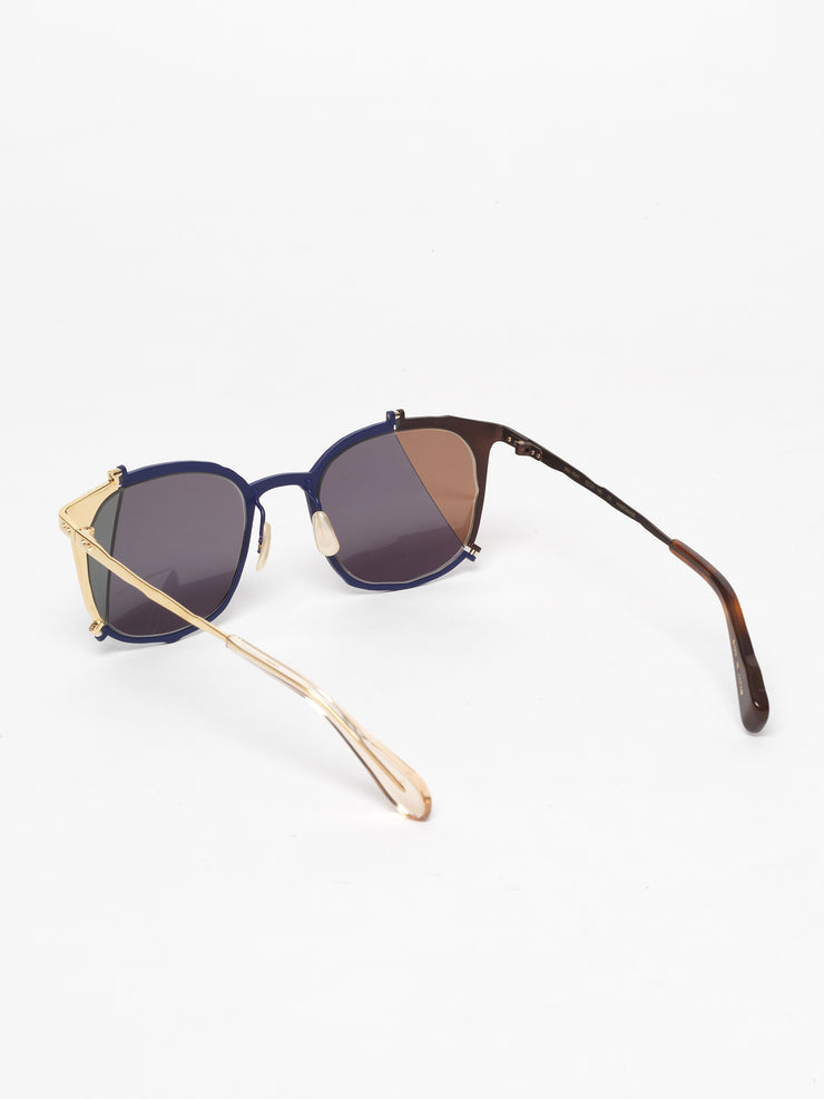 Masahiro Maruyama / 0047 Broken Lens No. 3 / Brown Navy Gold – I