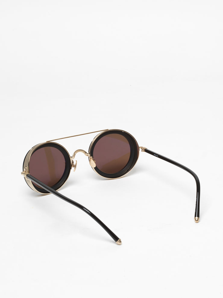 Matsuda / M3080 / Matte Black Brushed Gold – I Visionari