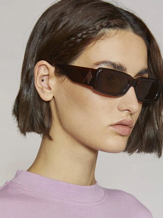 The Attico x Linda Farrow / Mini Marfa / Tortoiseshell