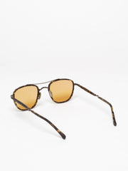 Mr. Leight / Price S /  Matte Leopard Tortoise Antique Gold
