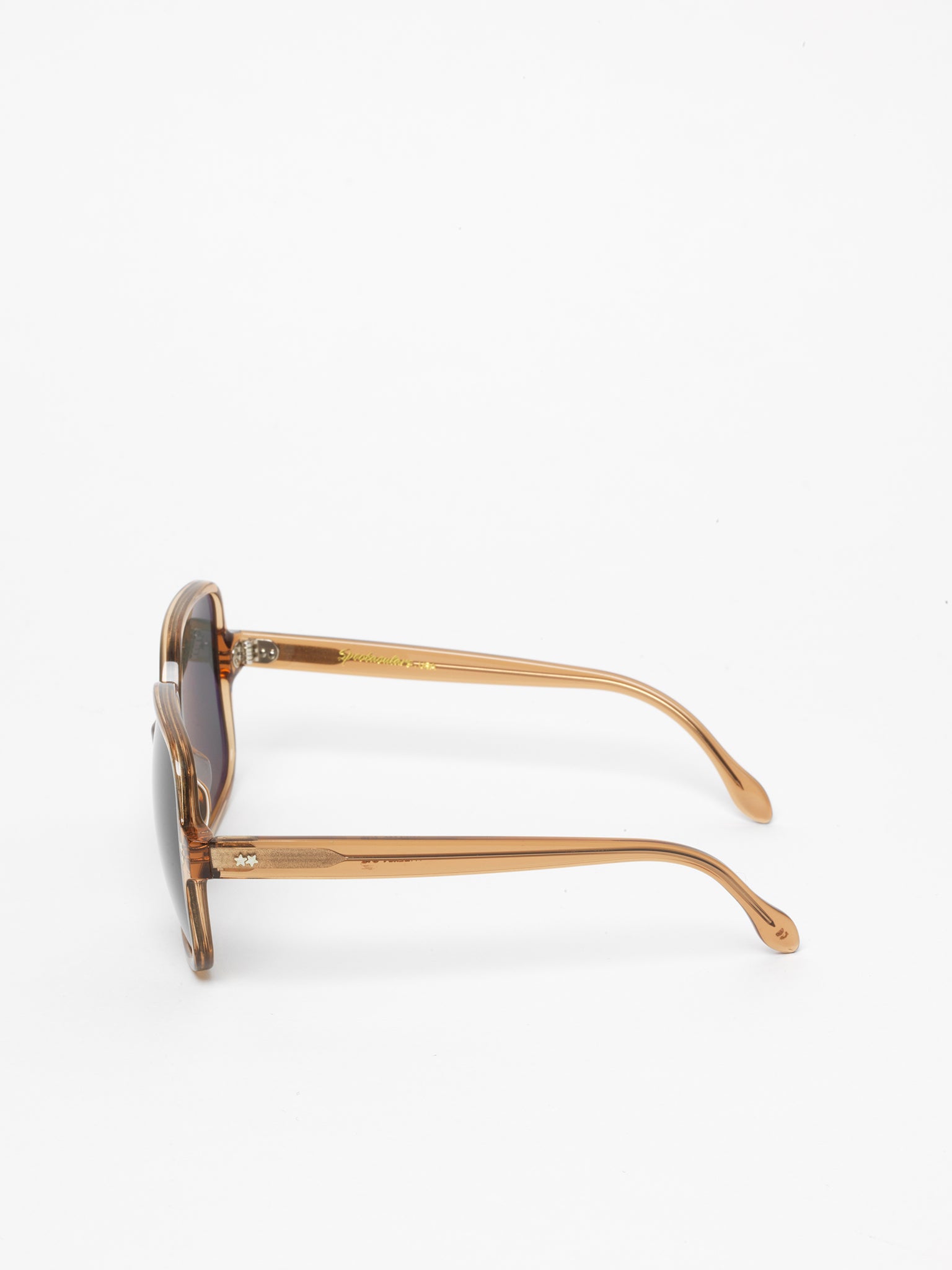 Spectaculars / Thelma / Brown Crystal by Spectaculars, Sunglasses - - Independent curated luxury eyewear available at I Visionari